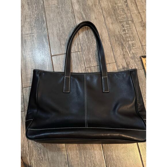 Vintage Coach Classic Hamptons Brown
Leather Business Travel Shoulder Bag 7790 - Picture 2 of 14